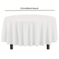 2pcs Round Plastic Table Covers in Assorted Colors