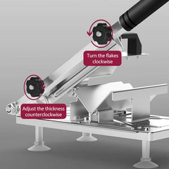 Manual Meat Slicer Slicing Machine Food Beef Mutton Cutter Gadget