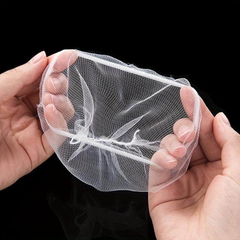 30/100pcs Disposable Mesh Sink Strainer Bags - Kitchen Sink Strainer Mesh Bags