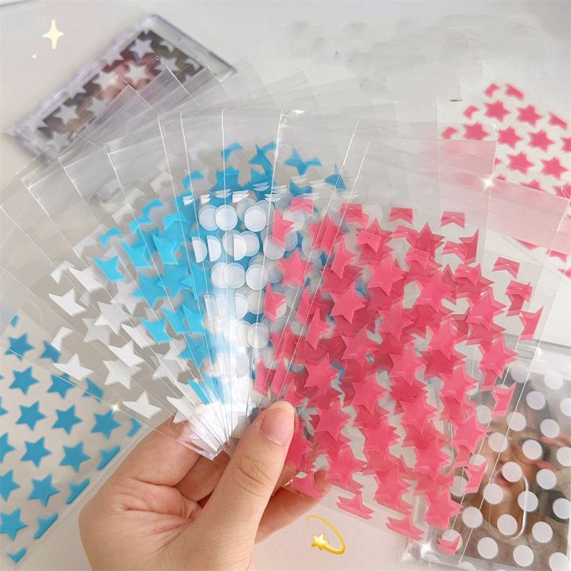10pcs Self Adhesive Treat Bags - Cookie Cake Chocolate Candy Snack Wrapping