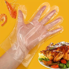 Plastic Clear Cleaning Gloves Disposable Hygiene Gloves