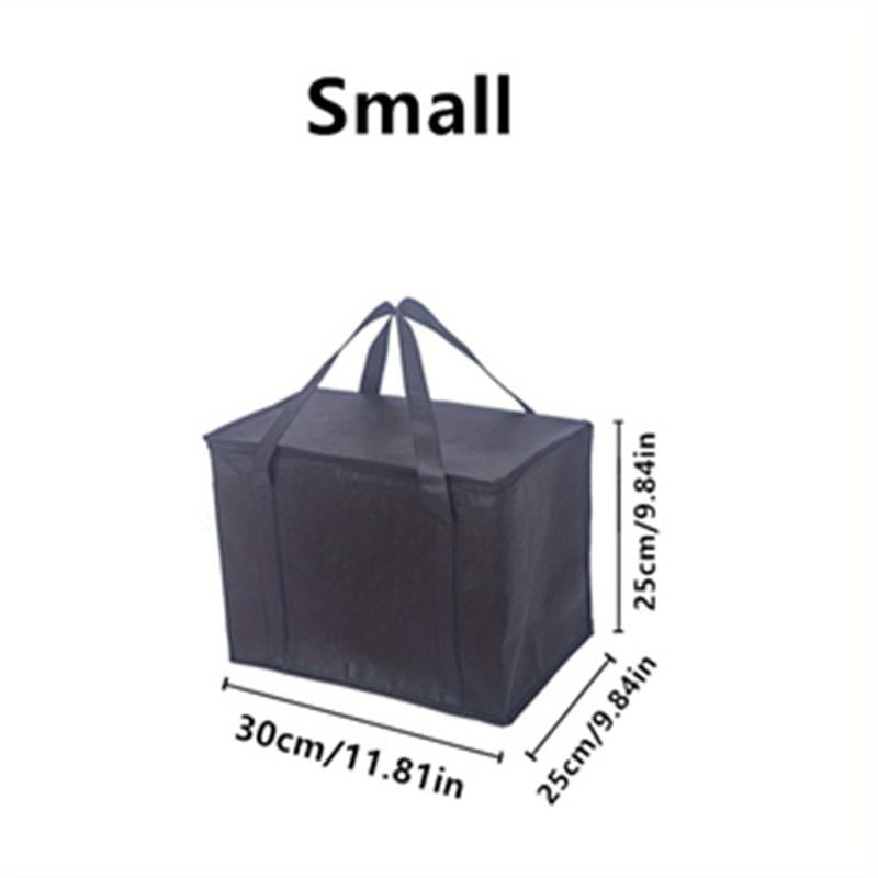 Folding Aluminum Foil Insulation Bag Outdoor Cooler Box