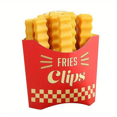French Fries Sealing Clips, Set of 12, Moisture Proof, Refrigerator Storage