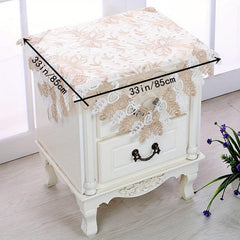 Vintage Lace Tablecloth Embroidered Table Runner Wedding Party Outdoor