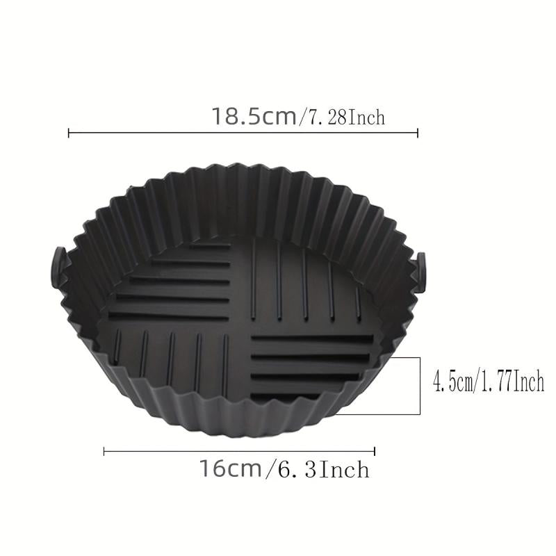 3pcs Reusable Silicone Air Fryer Liners Safe Alternative