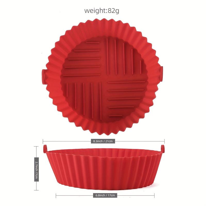 3pcs Reusable Silicone Air Fryer Liners Safe Alternative