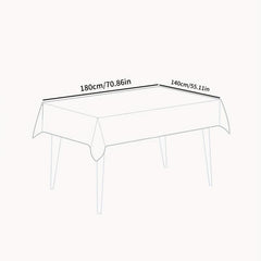 Waterproof Marble Pattern PVC Tablecloth