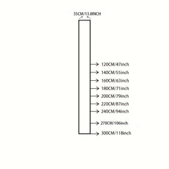 Polyester Table Runner Cashew Jacquard Retro Style