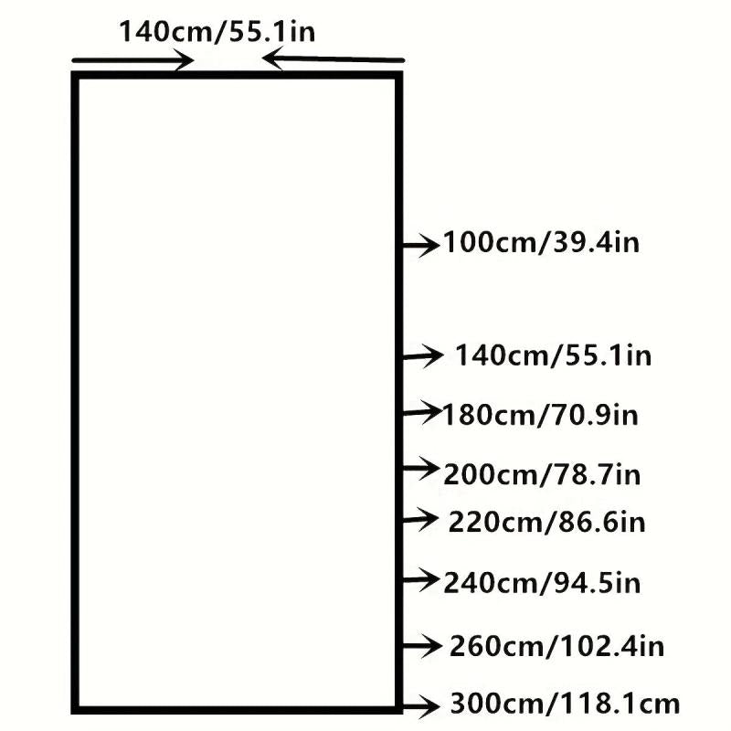 Polyester Striped Tablecloth Japanese Style Table Cover