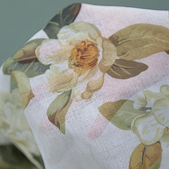 1pc Floral Table Cloth Rustic Pastoral Polyester Linen Printed Table Cloth