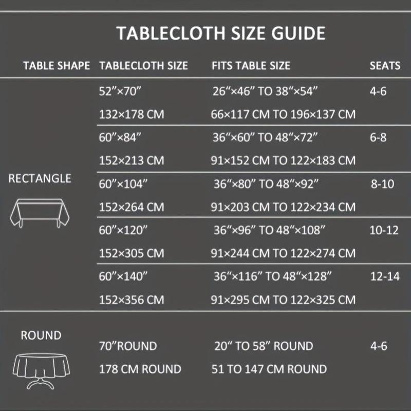 Polyester Tablecloth Floral Pattern Waterproof Table Cloth Rectangle Tablecloth
