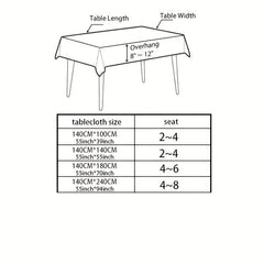 Modern Lace Embroidered Tablecloth Polyester Bird Floral Design Tassel