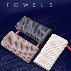 6pcs Dish Cloths Honeycomb Waffle Checkered Absorbent Rags