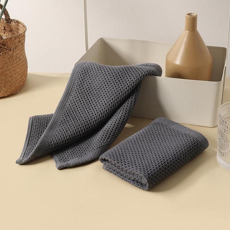 Soft Absorbent Dishcloth for Household Cleaning Kitchen Glass Cars 34x34cm