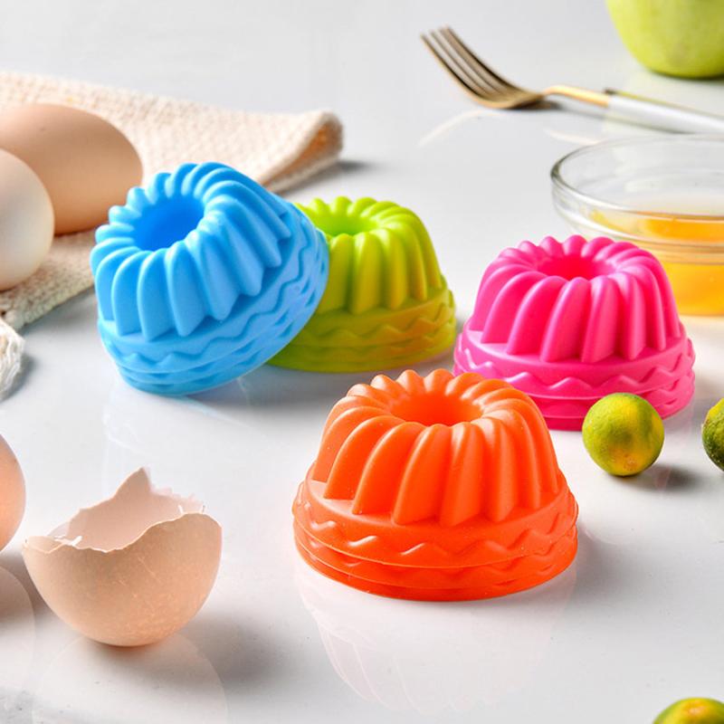 12pcs Silicone Baking Cups Reusable Cupcake Liners Muffin Liners Dishwasher Safe