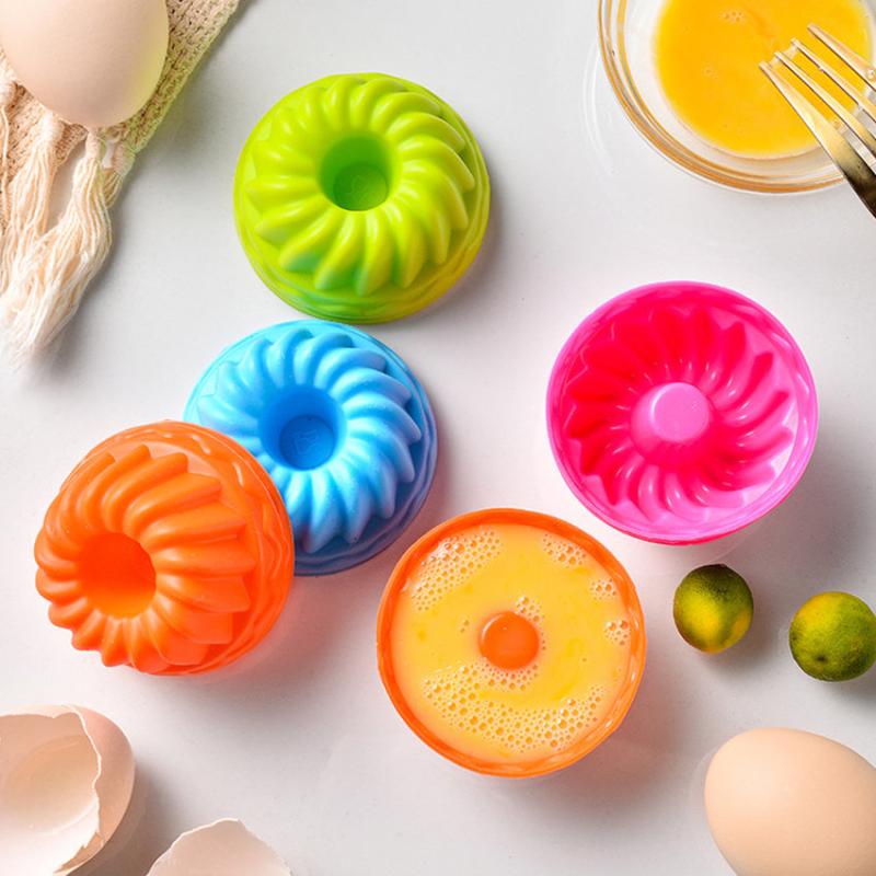 12pcs Silicone Baking Cups Reusable Cupcake Liners Muffin Liners Dishwasher Safe