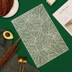 Tropical Leaf Shaped Placemats - Set of 6