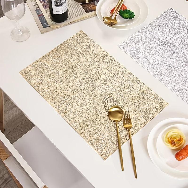 Tropical Leaf Shaped Placemats - Set of 6