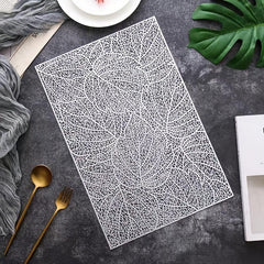 Tropical Leaf Shaped Placemats - Set of 6
