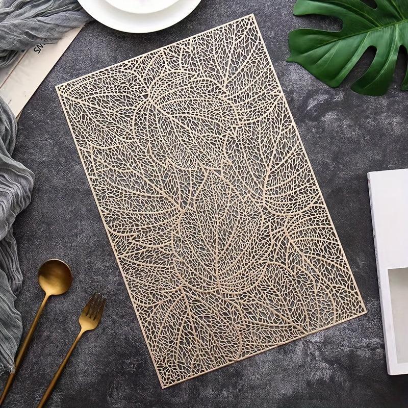 Tropical Leaf Shaped Placemats - Set of 6