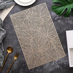 Tropical Leaf Shaped Placemats - Set of 6