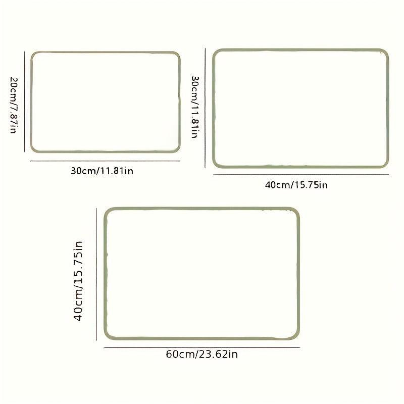 Quick Drying Kitchen Countertop Drain Pad Absorbent Mat