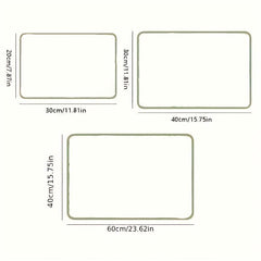 Quick Drying Kitchen Countertop Drain Pad Absorbent Mat