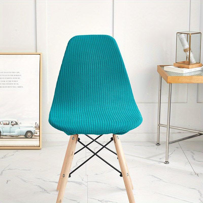 Thick Corn Velvet Shell Chair Cover for Home Decor