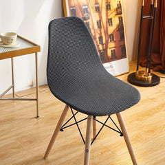 Thick Corn Velvet Shell Chair Cover for Home Decor