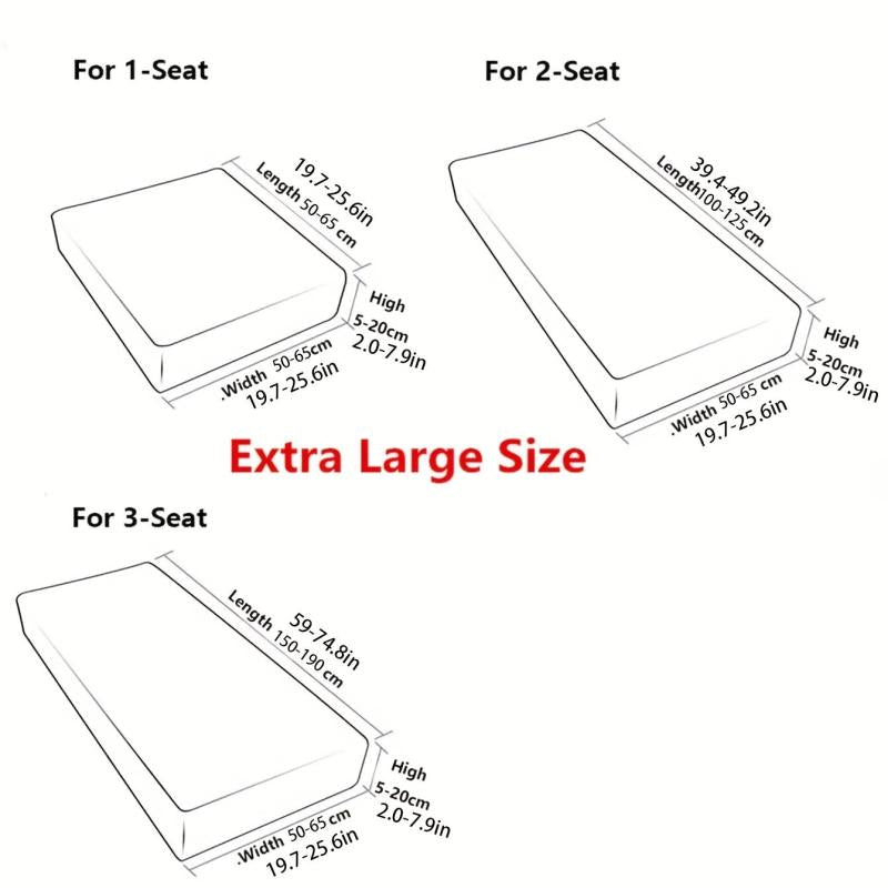 European Style Velvet Sofa Slipcover Stretchable All Inclusive Sofa Cover