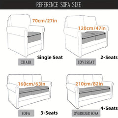 Waffle Quilted Lace Sofa Covers Sectional Slipcover Furniture Protector