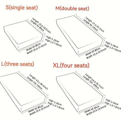 Waterproof Sofa Slipcover Full Package Cover Four Seasons Universal Stretch