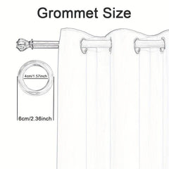 Single Royal Grommet Curtain Panel for Living Room