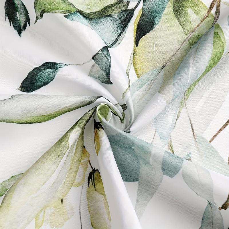 Eucalyptus Shower Curtain Waterproof Fabric 72x72inch Bathroom Decor