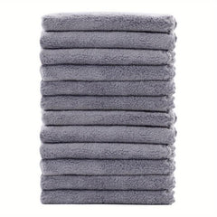 Coral Fleece Washcloth Handkerchiefs Soft Absorbent Towel