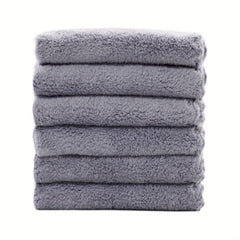 Coral Fleece Washcloth Handkerchiefs Soft Absorbent Towel