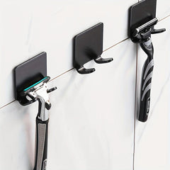 Stainless Steel Razor Holder Bathroom Storage Hook Shaver Shelf
