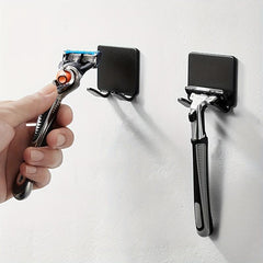 Stainless Steel Razor Holder Bathroom Storage Hook Shaver Shelf