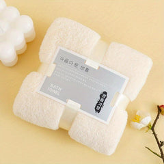 Soft Coral Fleece Hand Towel Quick Drying Absorbent Towel