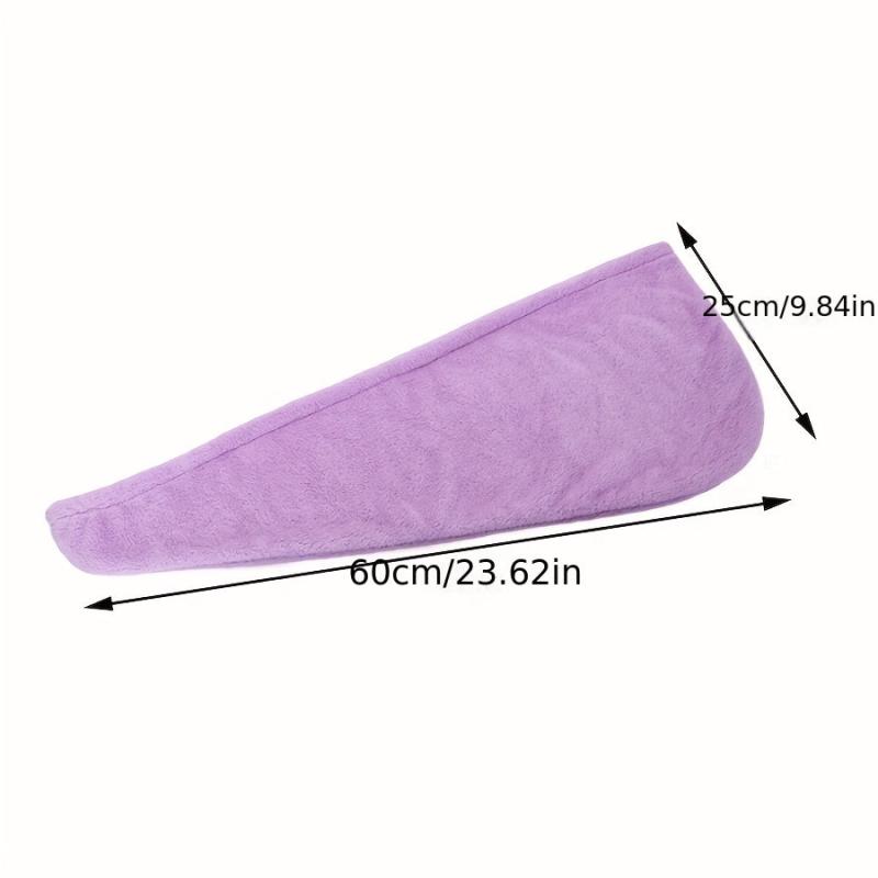 Soft Hair Drying Cap Thickened Hair Towel Quick-drying Shower Cap