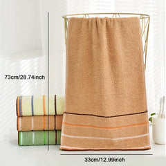 Striped Hand Towel Soft Skin-friendly Quick-drying Absorbent Towel