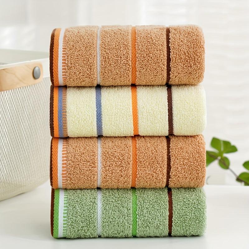 Striped Hand Towel Soft Skin-friendly Quick-drying Absorbent Towel