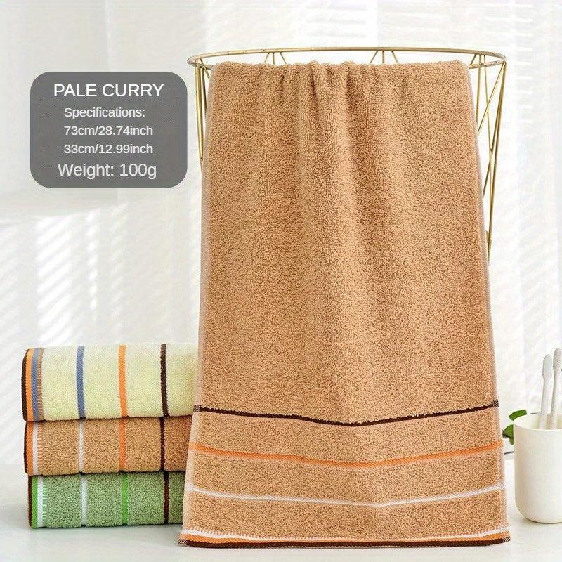 Striped Hand Towel Soft Skin-friendly Quick-drying Absorbent Towel