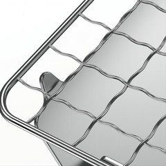 Foldable Stainless Steel BBQ Grill Portable Charcoal Stove