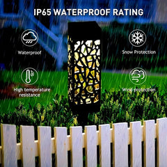 6Pcs Solar Landscape Lights Waterproof Outdoor Lighting