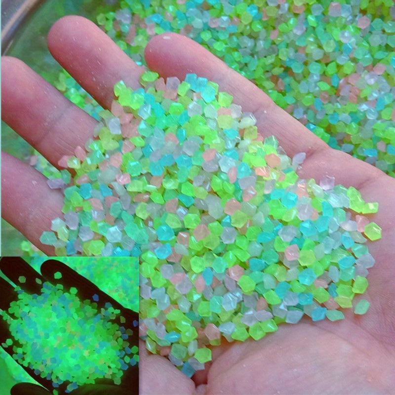 2000 Glow Stones 50g Fluorescent Particles for Magical Aquarium or Landscape