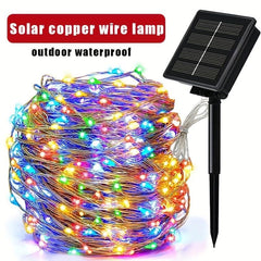 Solar Fairy String Lights 8 Modes for Party Wedding