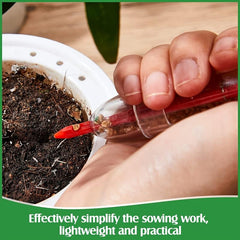 Mini Handheld Flower Grass Syringe Seeder - Perfect for Sowing Garden Seeds
