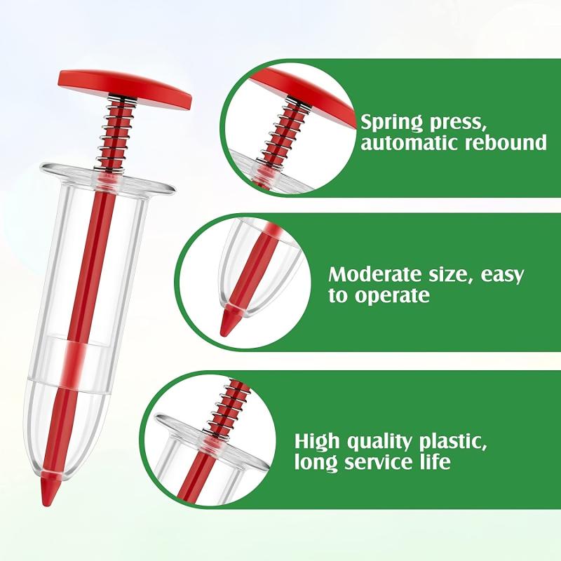 Mini Handheld Flower Grass Syringe Seeder - Perfect for Sowing Garden Seeds