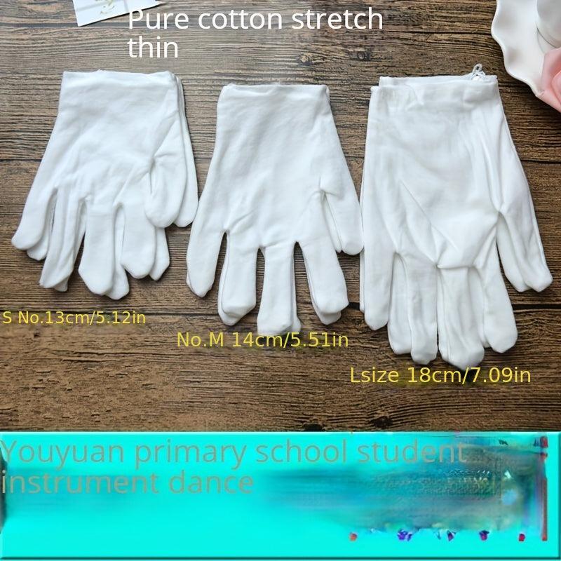 2pcs Kids Cotton Gloves for Dancing Boy and Girl